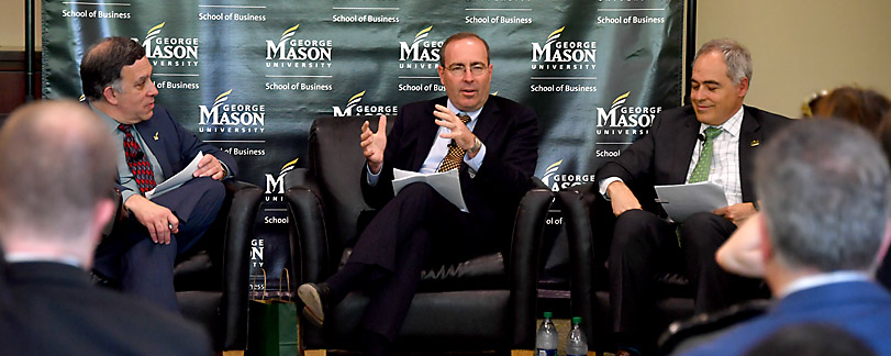 Tom Barkin speaking at GMU