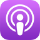 apple podcast logo