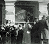Early 20th century bank run in NYC