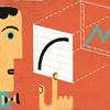 Guy pointing at yield curve