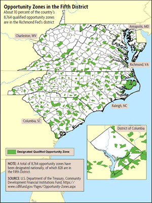 Opportunity Zones in the Fifth District