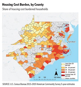 housing cost map