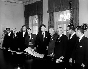 JFK meets with the Council of Appalachian Governors in 1960