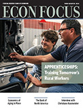 Thumbnail for the Q3 2026 issue of Econ Focus.