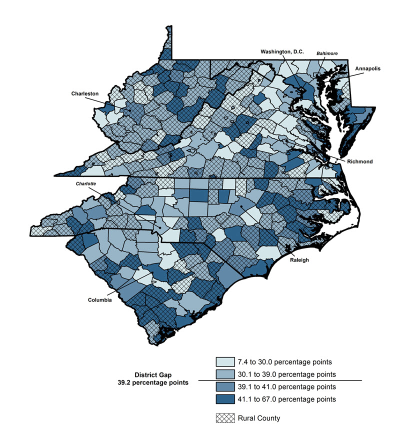 Homeownership Gap Map