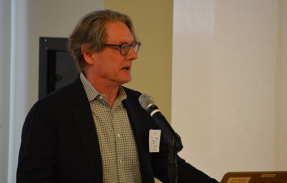 Simon Gilchrist presenting the paper “The Fed Takes on Corporate Credit Risk: An Analysis of the Efficacy of the SMCCF.”