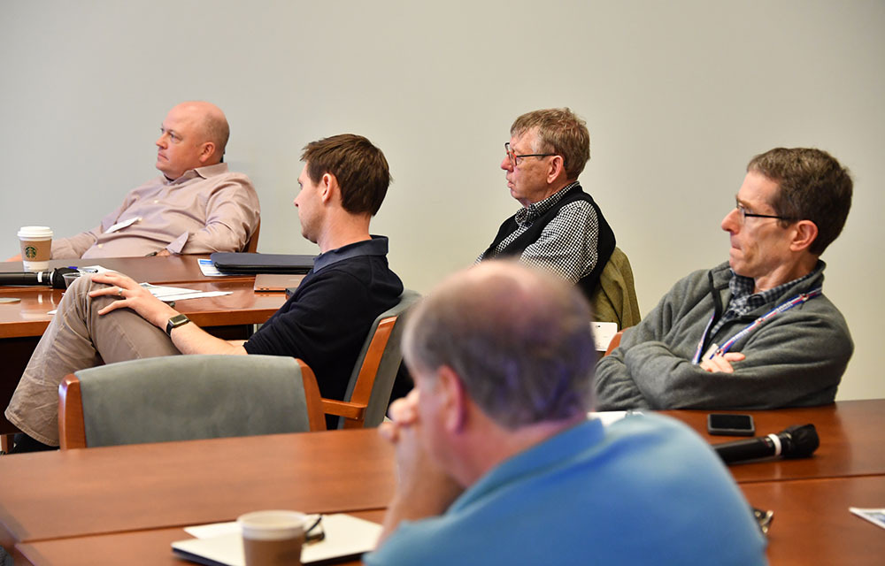 Engaged audience during the Advances in Applied Macro-Econometrics Conference