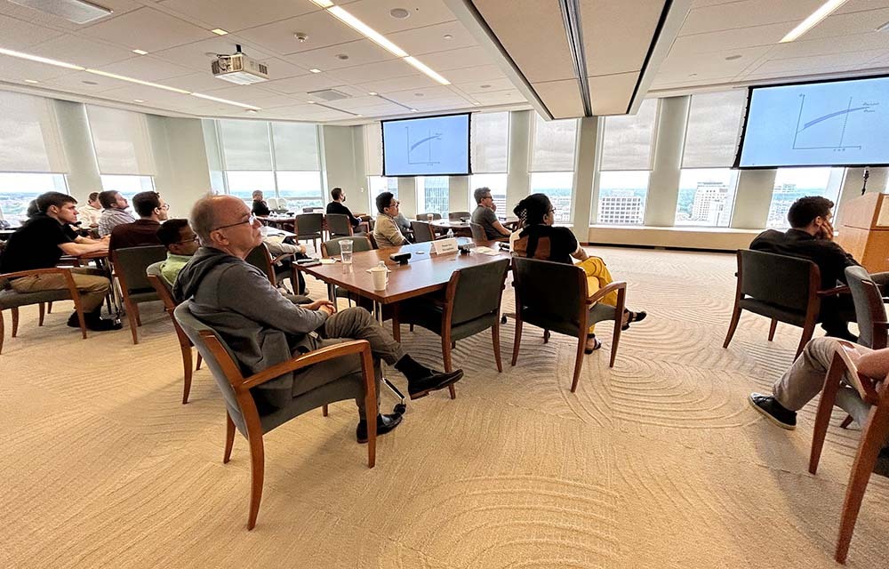 CORE Week attendees taking in one of the many seminars.