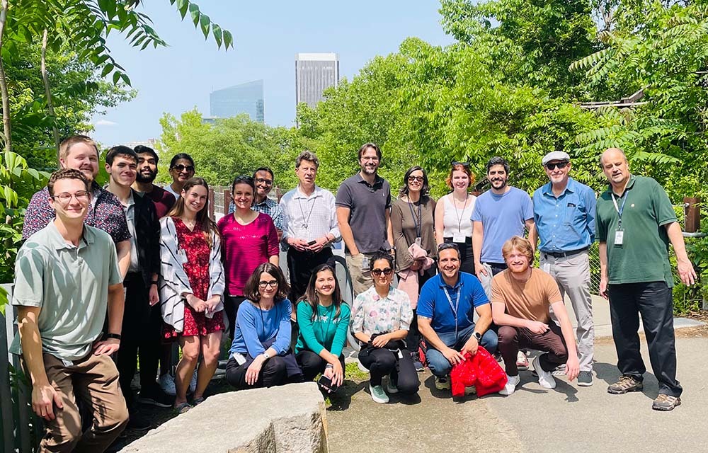 Enjoying Richmond together during the canal walk.