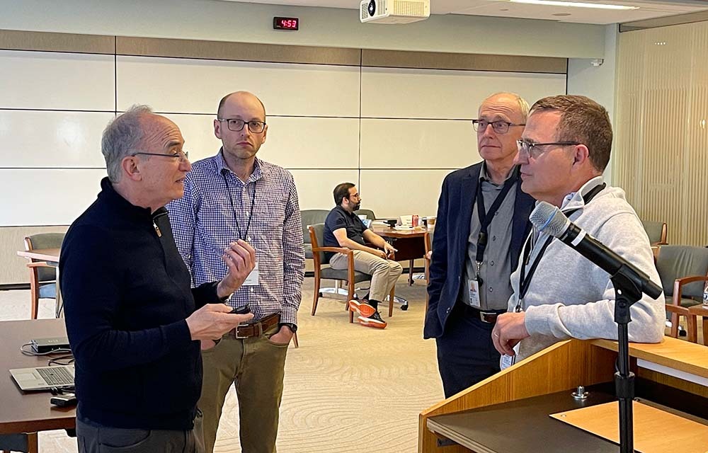 Collaboration with Hugo Hopenhayn following the inaugural Goodfriend memorial lecture.