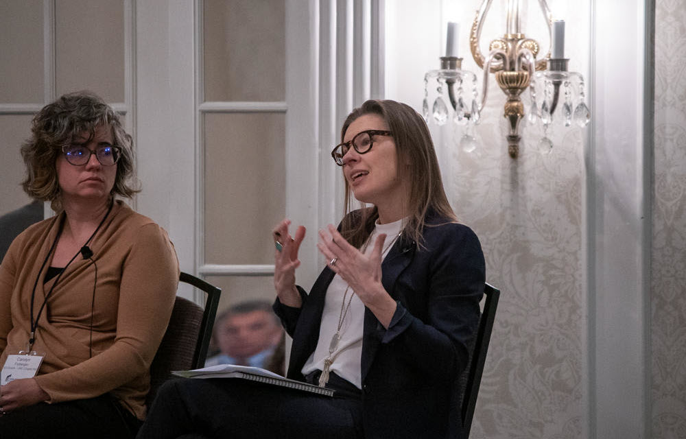 Heidi Binko, Executive Director of Just Transition Fund, presenting during the What’s in your Backyard? Leveraging Assets for Community Development conference session.