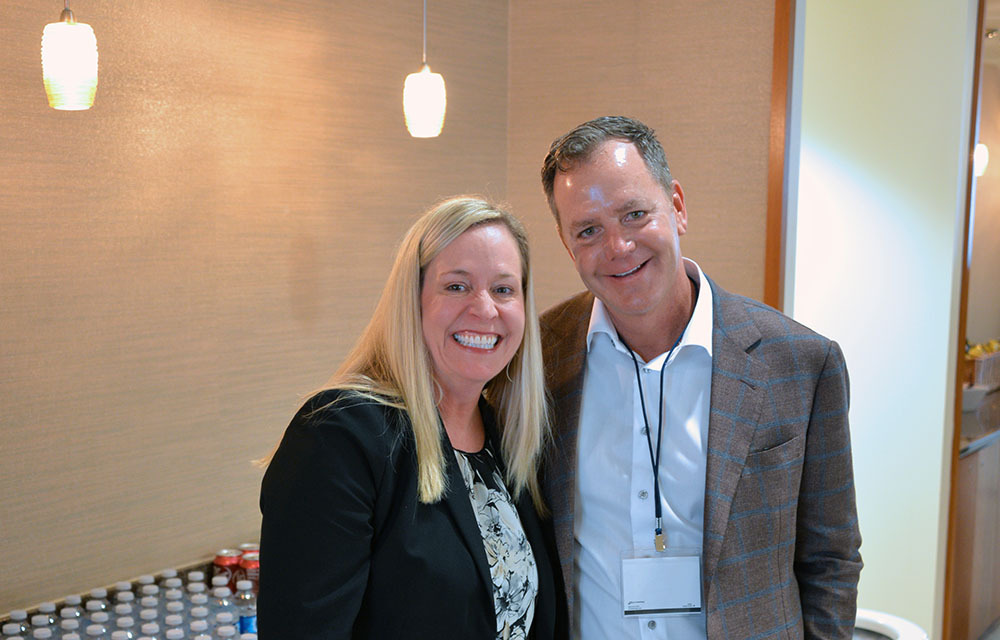 Tammy Wilson and Reagan Farr, panelists featured on the Market Volatility and Energy Transitions panel.