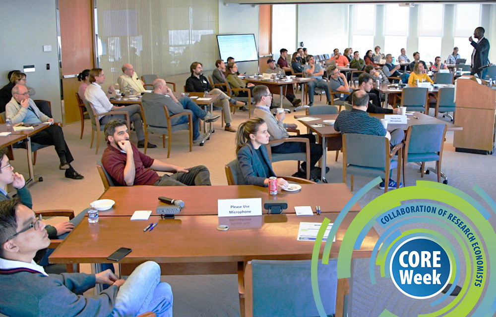 branded image of a CORE Week event