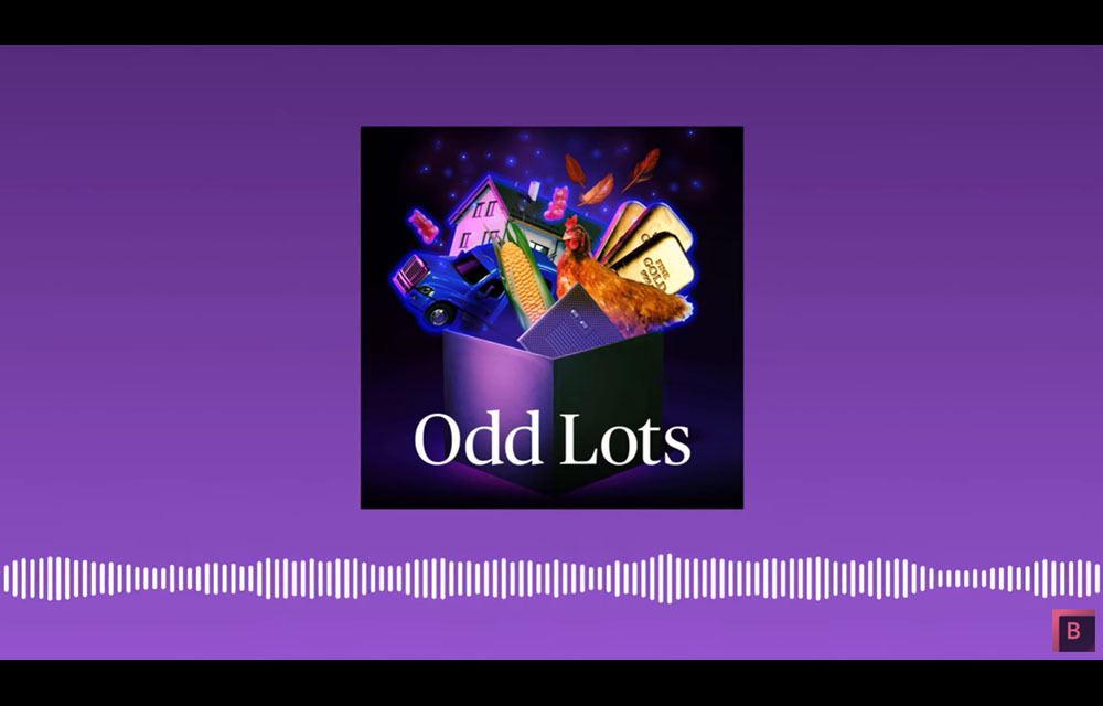 Logo for Odd Lots podcast