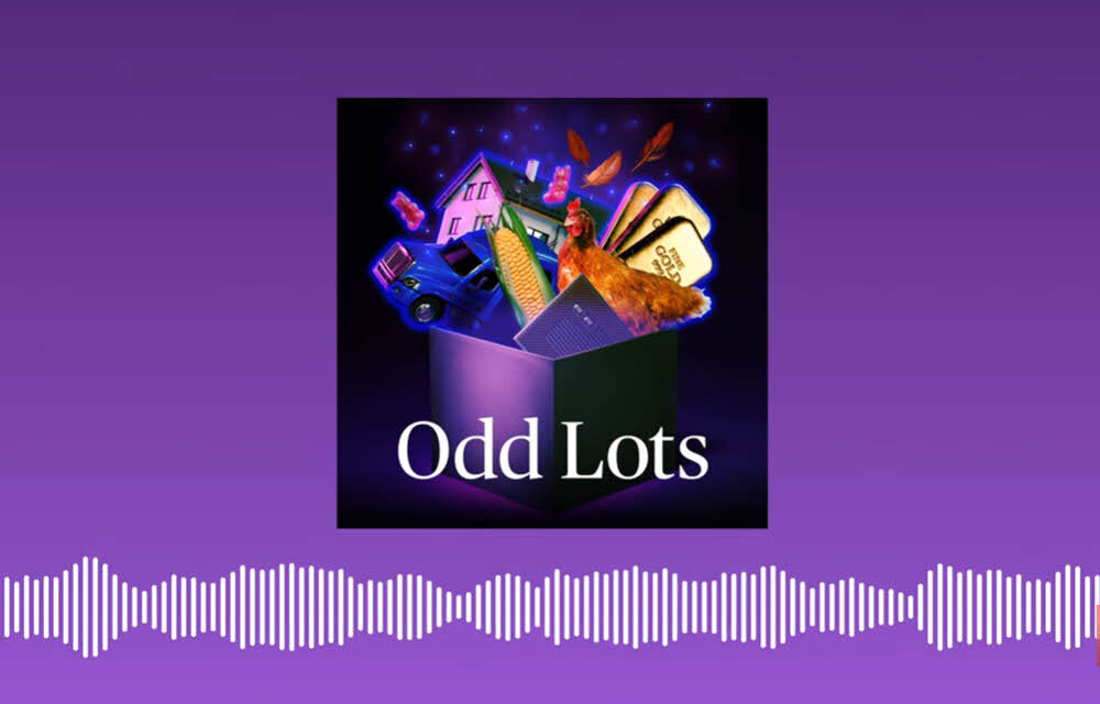 Logo for Odd Lots podcast