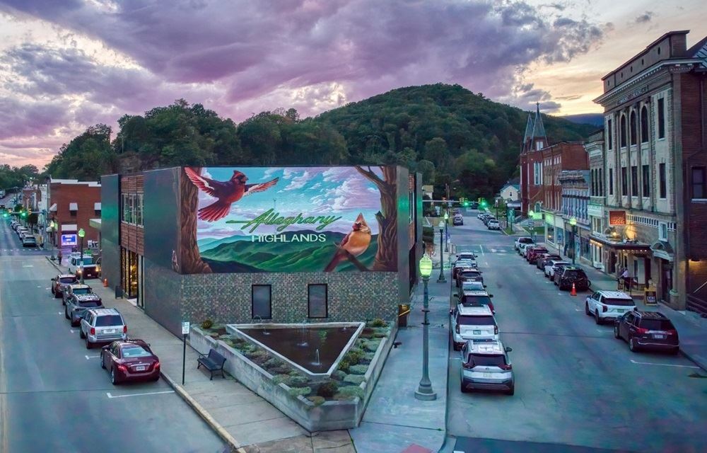 Downtown Clifton Forge, Virginia.