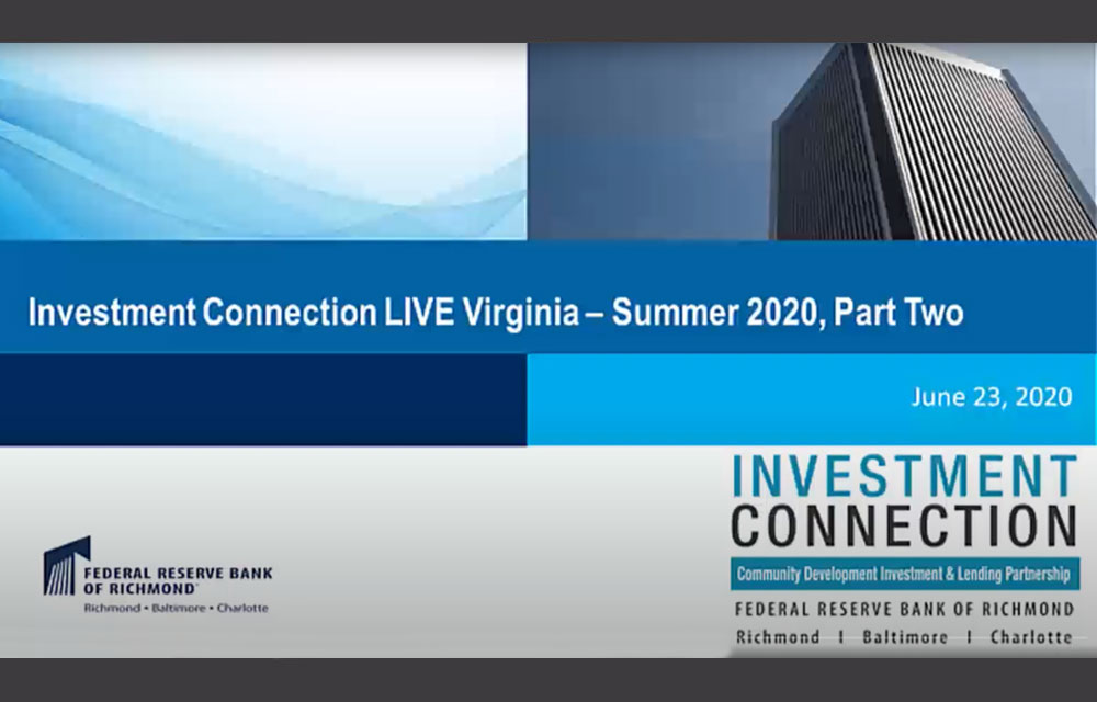 slide from June 23rd Pitch session