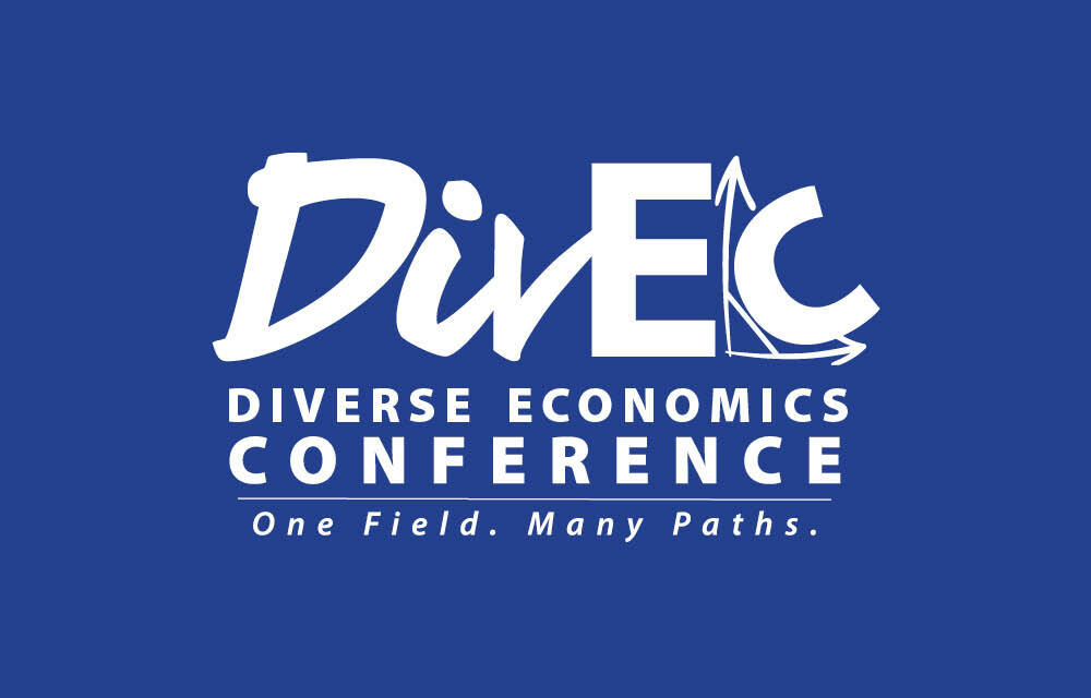 DivEc: Diverse Economics Conference. One Field. Many Paths. logo/brand