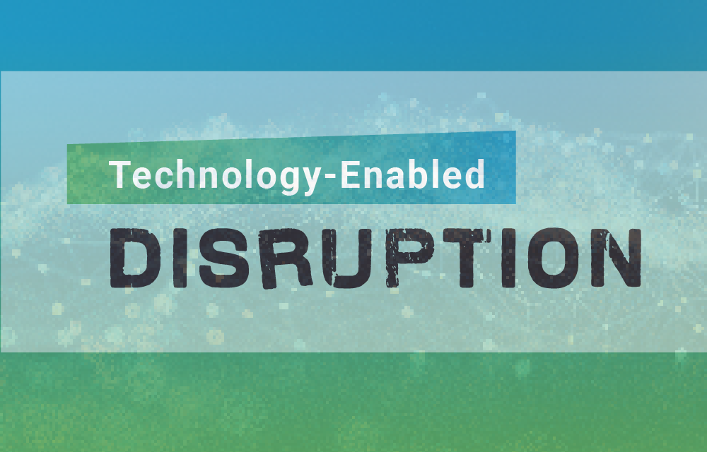 Technology Enabled Disruption conference logo