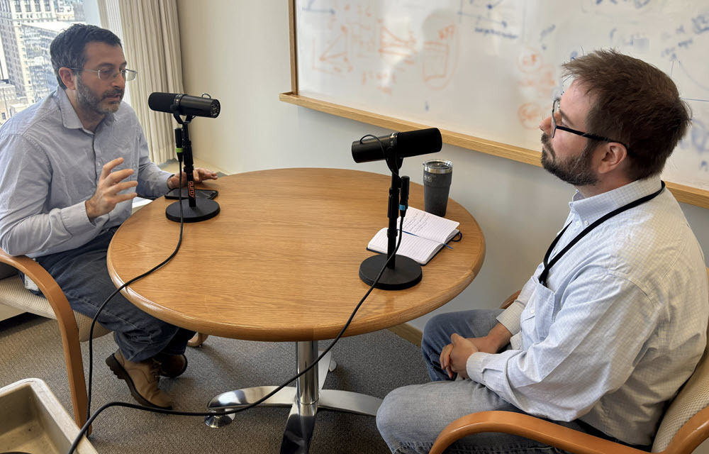 Horacio Sapriza talking to Tim Sablik about his latest research