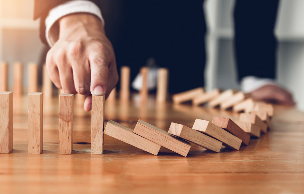 Stopping the dominoes from falling