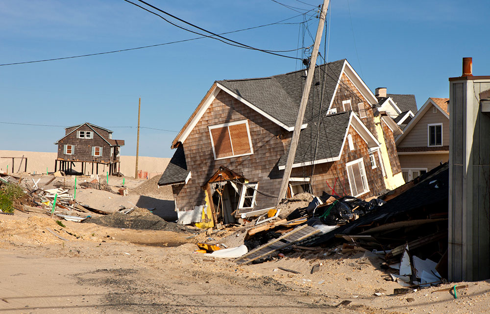 view of destruction along Ortley Beach