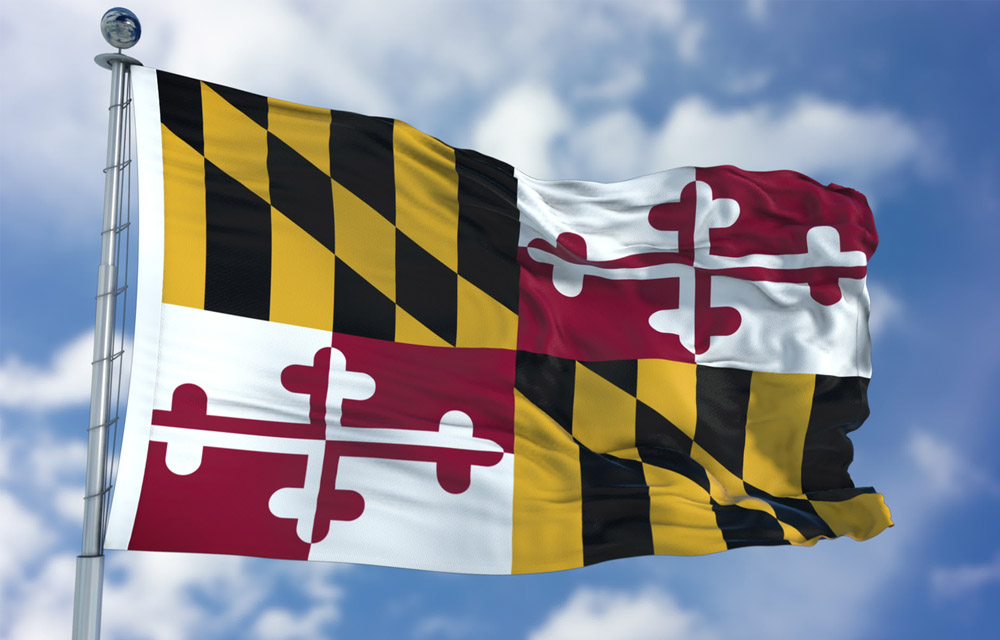 photo of Maryland state flag