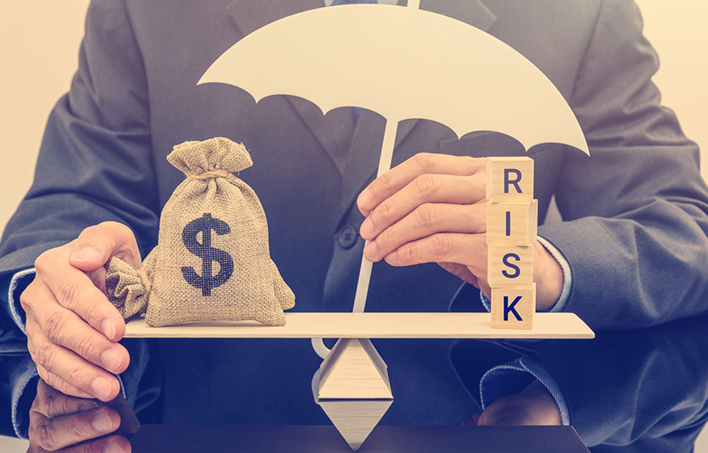 weighing the risk against your liquid assets
