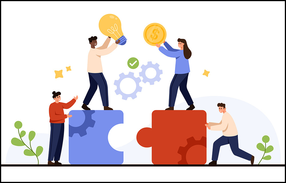 Cooperation clipart