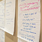 Sticky Notes on Board